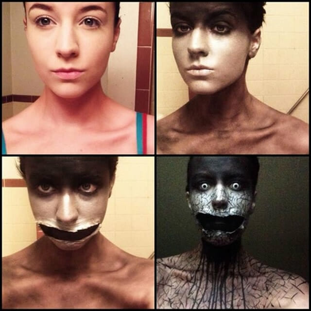 8 Maquiagens realistas fantásticas feitas por Stephanie Fernandez