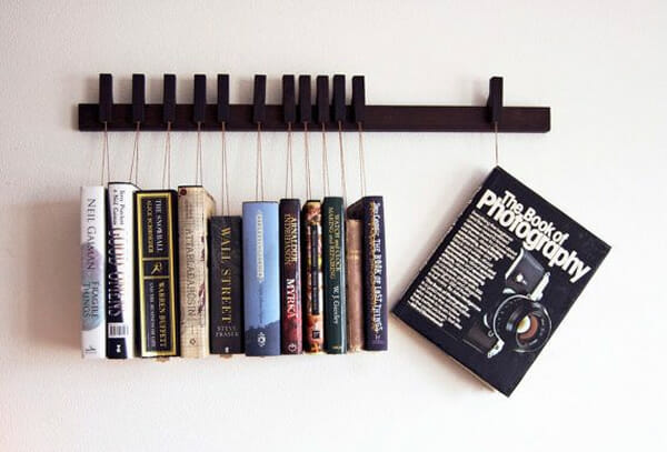 15 Tipos de prateleiras incríveis para guardar seus livros