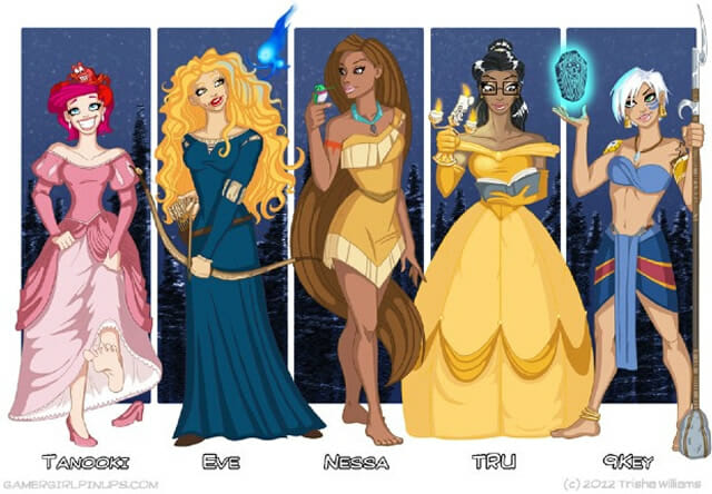 30 Versões inusitadas e superlegais das Princesas da Disney