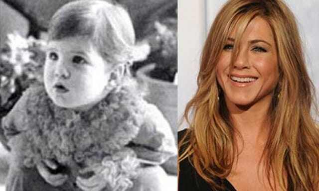 22 Fotos de celebridades quando eram bebês