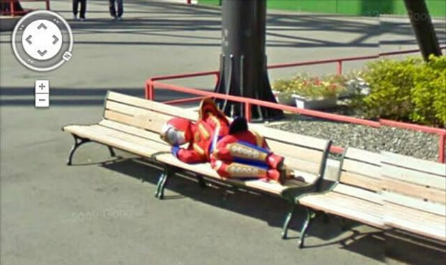 20 Fotos estranhas e engraçadas capturadas pelo Google Street View