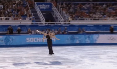 Gifs sensacionais de 7 casais da patinação artística dos jogos de Sochi