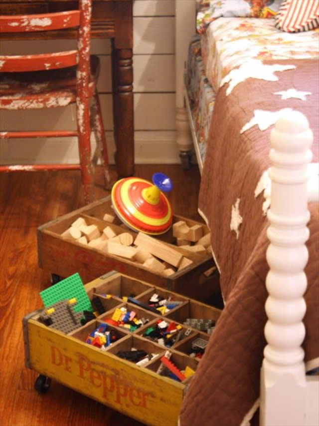 26 Ideias bacanas para reaproveitar caixotes de madeira em casa