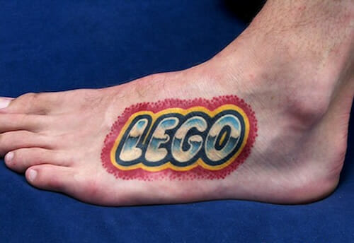 15 Tatuagens legais e engraçadas com o tema Lego