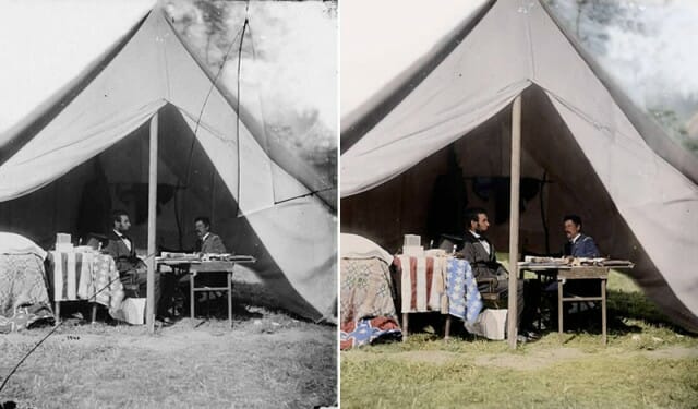20 Fotos históricas em preto e branco transformadas em coloridas - Parte II