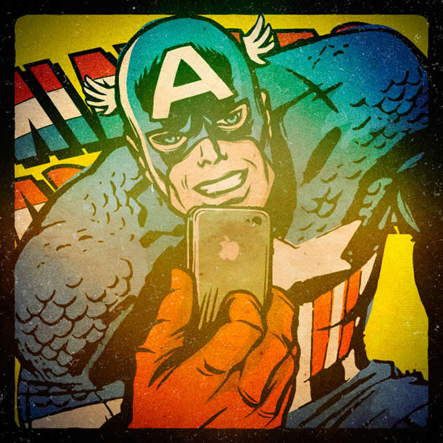 Os Super-Heróis também fazem selfie! Veja 7 deles:
