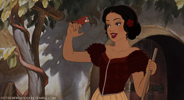6 Princesas da Disney reimaginadas com etnias diferentes