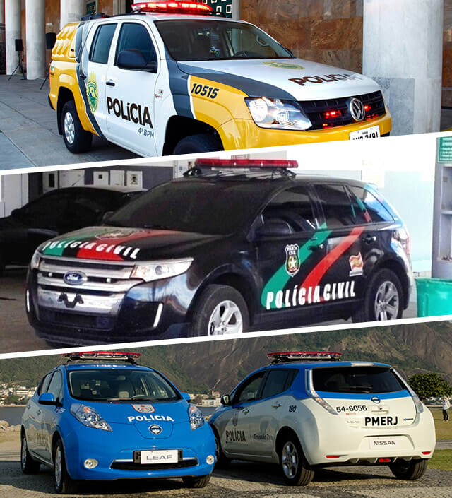Carros de polícia do Brasil