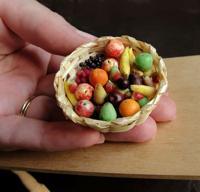 17 Miniaturas de alimentos tão perfeitas que vão te deixar com água na boca