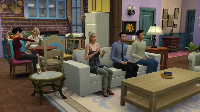 Recriaram Friends no The Sims 4. Veja as imagens!
