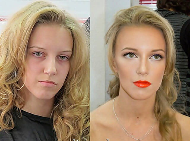 O poder da maquiagem: 25 Transformações drásticas de pessoas sem Photoshop
