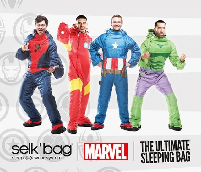 Conheça os sacos de dormir mais legais do mundo, inspirados nos super-heróis da Marvel
