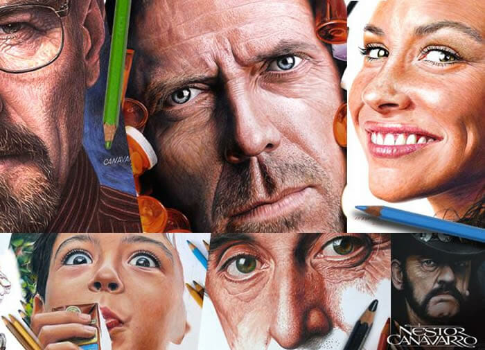 Parece foto mas não é! 8 Desenhos hiper-realistas de celebridades feitos a lápis