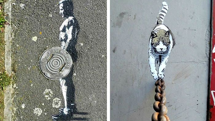 10 Street art pra lá de criativos