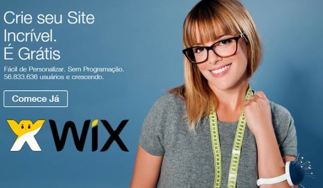 Criar seu site é fácil! Com Wix você mesmo cria, e é grátis!