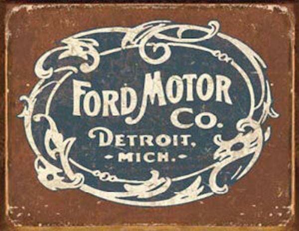 logotipo antigo ford