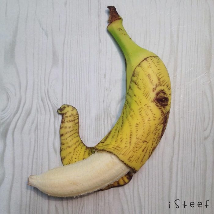 Com vocês, as incríveis esculturas feitas em bananas do artista Stephan Brusche! (20 Fotos)
