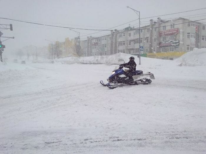 Inverno na Rússia