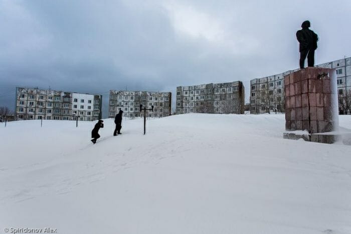 Inverno na Rússia