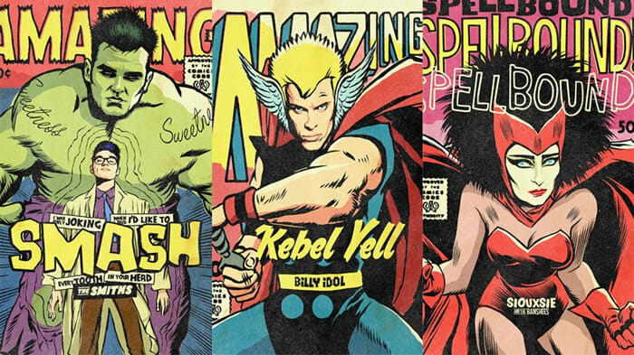 8 Astros do punk rock transformados em super-heróis pelas mãos de Butcher Billy