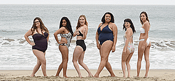 Série de fotos troca modelos famosas da Victoria's Secret por mulheres comuns