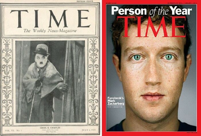 A curiosa evolução das capas de revistas internacionais famosas nos últimos 100 anos