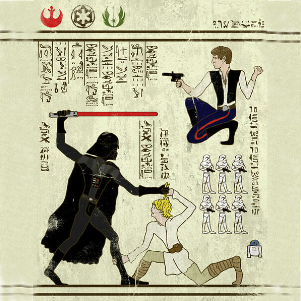 Como seriam os hieróglifos antigos se os egípcios fossem geeks | ROCK'N