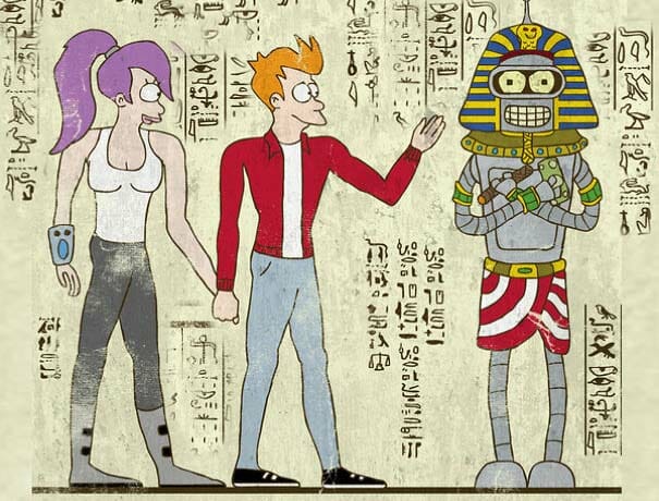 Como seriam os hieróglifos antigos se os egípcios fossem geeks