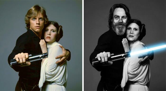 Como eram e como estão hoje os atores de Star Wars