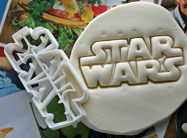 Cortador de bolachas logo Star Wars