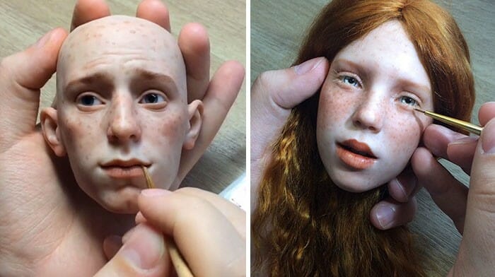 Conheça as bonecas extremamente realistas criadas por um artista russo