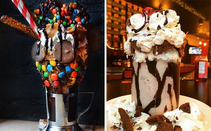 Os 18 milkshakes mais fantásticos e deliciosos já fotografados e publicados na internet