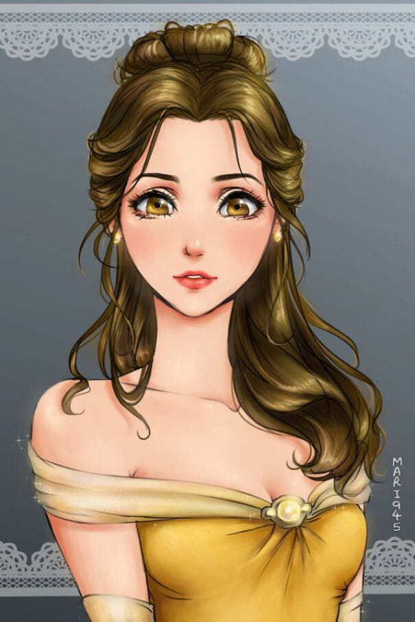 princesas-disney-personagens-anime_15