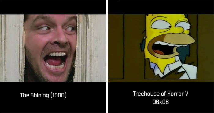 Todas as referências ao cinema que encontramos em Os Simpsons em apenas 3 min. de vídeo