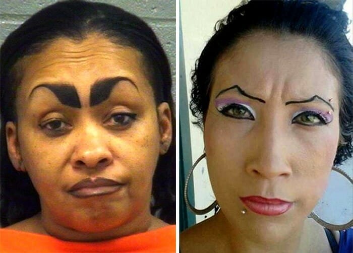 As 33 sobrancelhas femininas mais horríveis da internet
