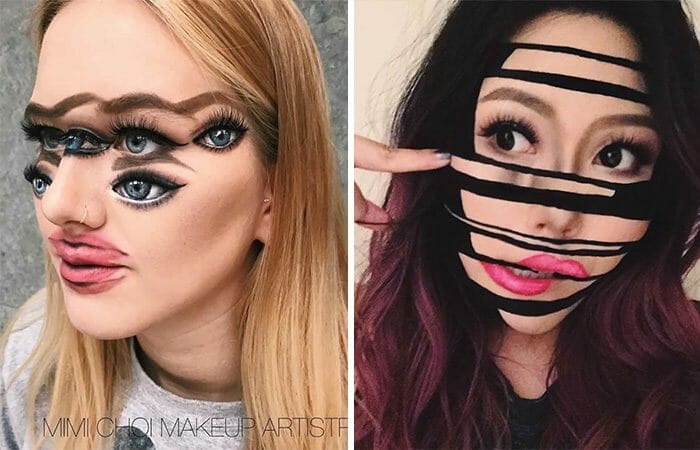 15 Maquiagens Surreais Que Parecem Ilusões De Óptica