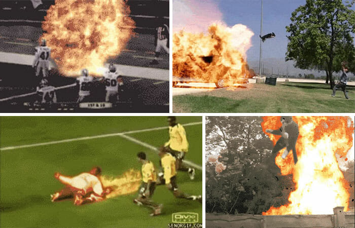 18 GIFs Que Provam Que Qualquer Situação Pode Ser Épica Com Explosões