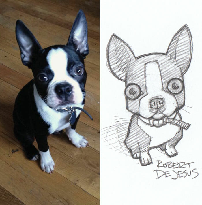 35 Pessoas e Pets Transformadas Em Cartoons Por Um Artista Talentoso