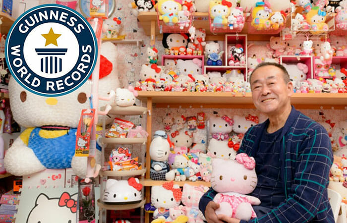 Novo Recorde Mundial: A Maior Coleção De Hello Kitty Do Mundo É De Um Homem!