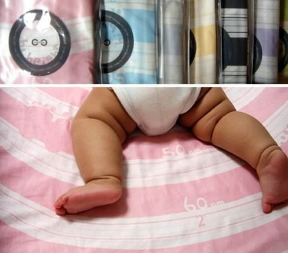 Com o Baby Measuring Fitted é fácil acompanhar o crescimento de seu Bebê!