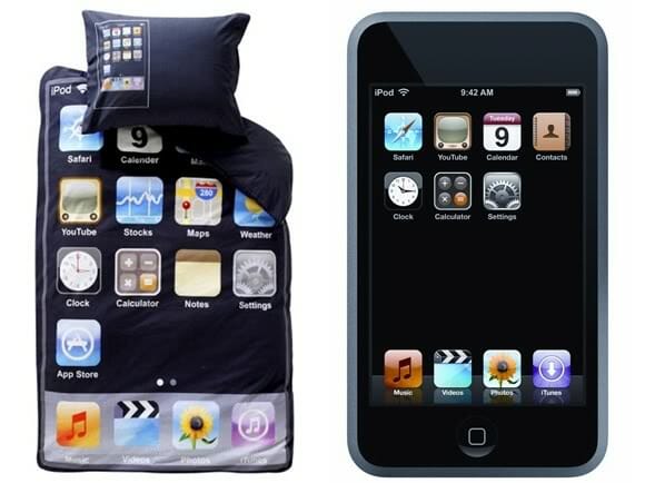 Jogo de cama iPod Touch