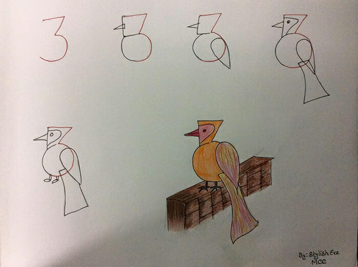 14 Imagens Legais Para Aprender A Desenhar Com Números E Letras