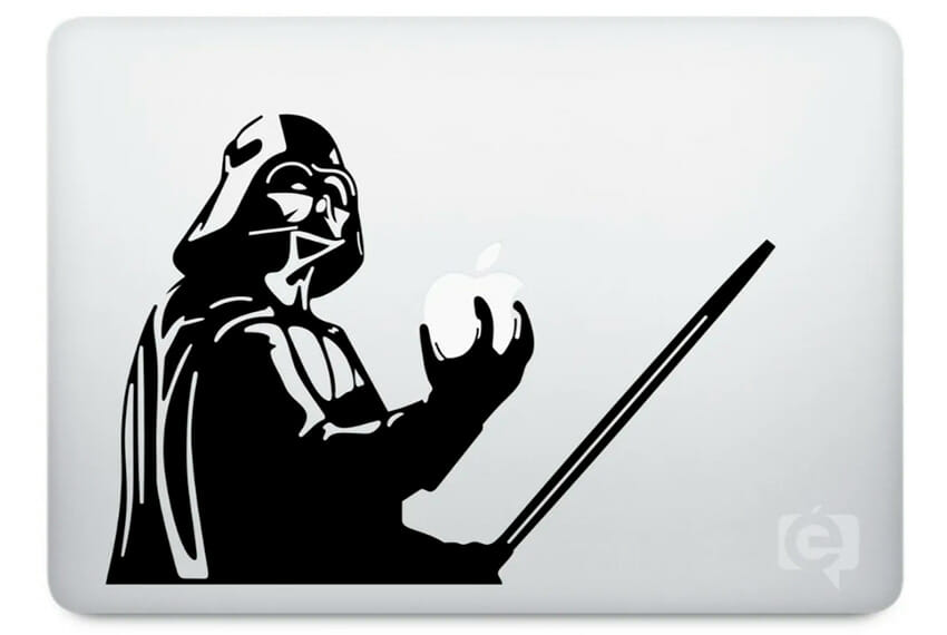 Adesivo para MacBook Pro Darth Vader Star Wars