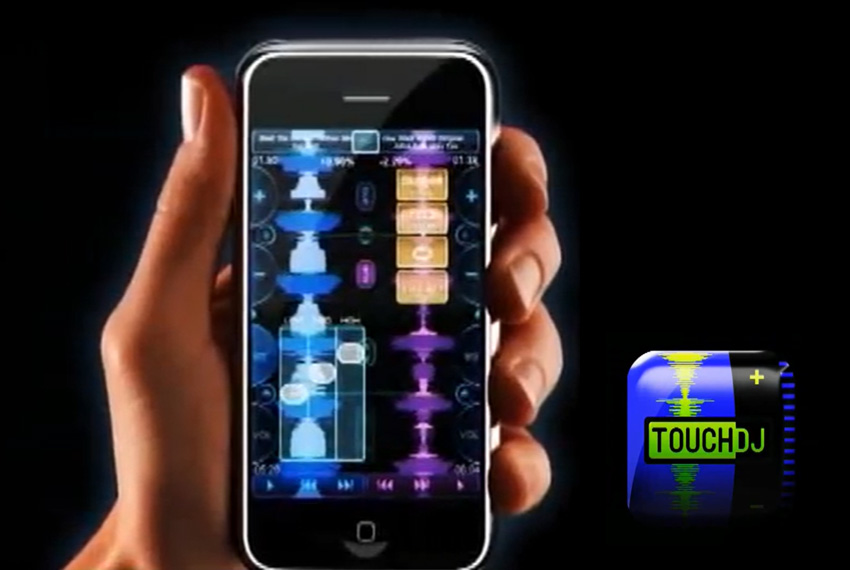 Touch DJ é um App para iPhone pra DJ Nenhum Botar Defeito!