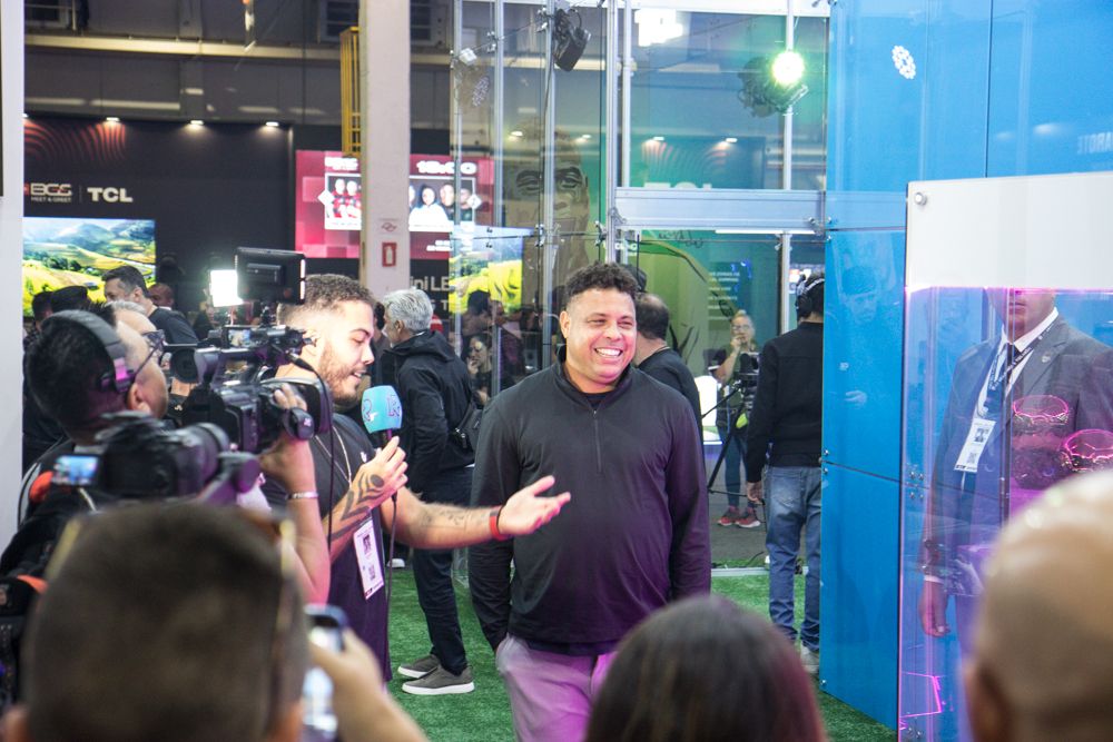 Ronaldo Fenômeno na Brasil Game Show 2024