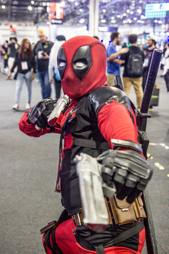 Cosplay Deadpool na BGS 2024