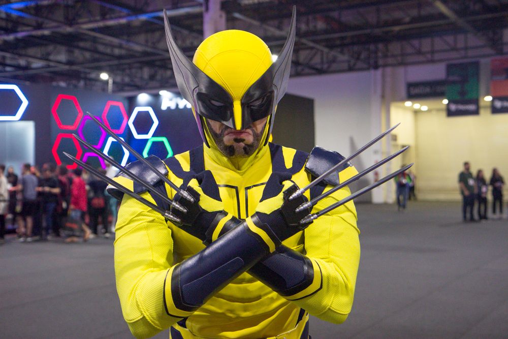 Cosplay Wolverine na BGS 2024